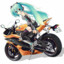 miku on a yamaha