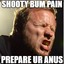 SHOOTY BUM PAIN