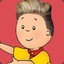 Caillou with hair