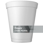 styrofoam cup