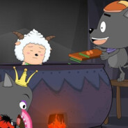 大锅洗澡懒洋洋