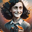 anne franks pillow