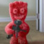 Sourpatch kid with the strap