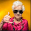 vieja con maña