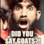 Muhammad, the goats enjoyer