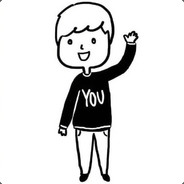 桃树下的小男孩