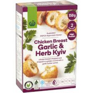 Woolies Chicken Garlic Herb Kyiv