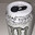 an empty can of white Monster