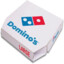 Greasy Domino&#039;s Pizza Box