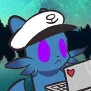 Spacey blue slugcat