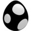 Black Yoshi&#039;s left Egg