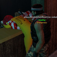 came in pants, still gaming