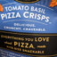 Tomato Basil Pizza Crisps