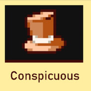 Conspicuous.
