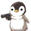 Pengu with a glock