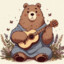 A Bear and his Lute