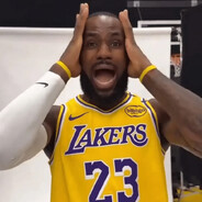 双手一摊  勒布朗詹