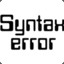 SyntaxError