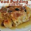 Bread Pudding With Bum Sauce