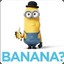 Kevin the Minion eating a Banana