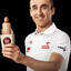 Robert kubica z hotdogiem