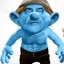 scary smurf