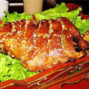 超级好吃的烤羊排