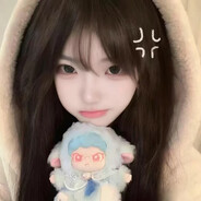 湫姿街灯の下の少女