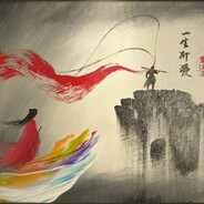 它说蝴蝶飞不过沧海