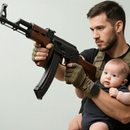 四十岁大叔手拿AK勇闯cs2