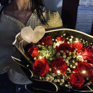 自信的烤马铃薯