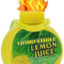 Combustible lemon juice