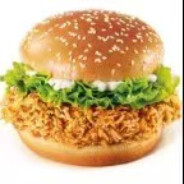 奥尔良烤鸡腿堡