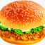 香辣鸡腿堡