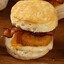 nugget in a biscuit