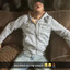 Sleeping man on couch
