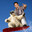 Oso polar amante latino