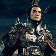 头戴束发紫金冠手持方