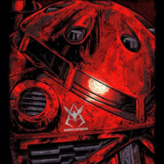 红色有角之深虹凝视