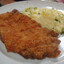 milanesa con pure