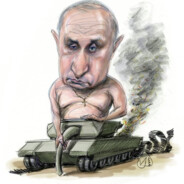 PUTIN IS SUBHUMAN SENILE