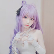 紫发蓝瞳独角兽厨