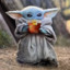 baby yoda z liptonem