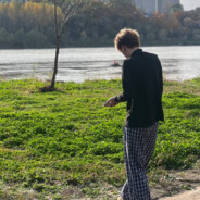 被雨淋湿的小狗