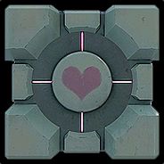 Weighted Companion Cube - steam id 76561197961363215