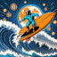 474mill / crypto waves surfer