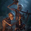 A Drunk Skeleton