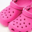 Pink Crocs