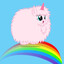 the pink fluffy unicorn