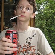 Школьник с ягой